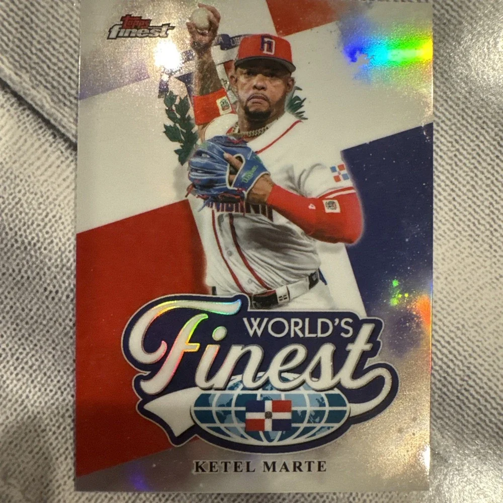 2026 Topps Finest World's Finest Ketel Marte #WF-21 ADb